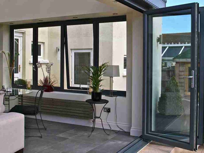 aluminium concertina doors dorset