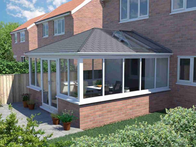 A Edwardian conservatory for a home in Poole.