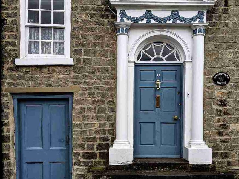 bespoke blue door dorset