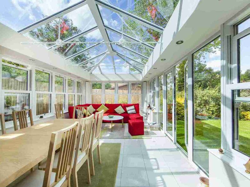 glass roof conservatory wimborne