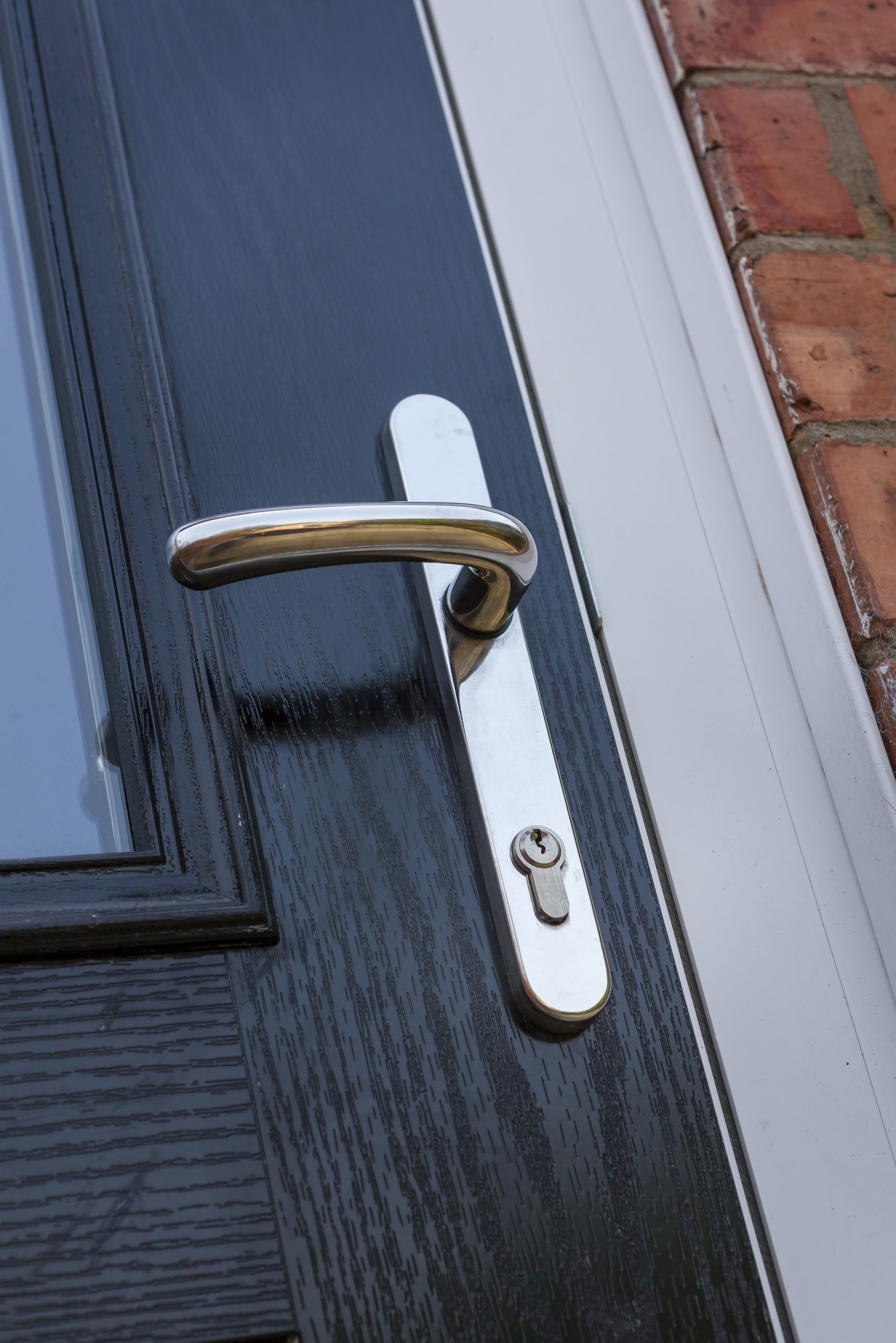 chrome handle for door dorset