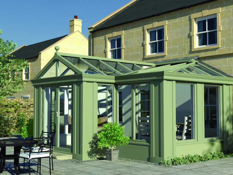 green t shaped conservatory dorset