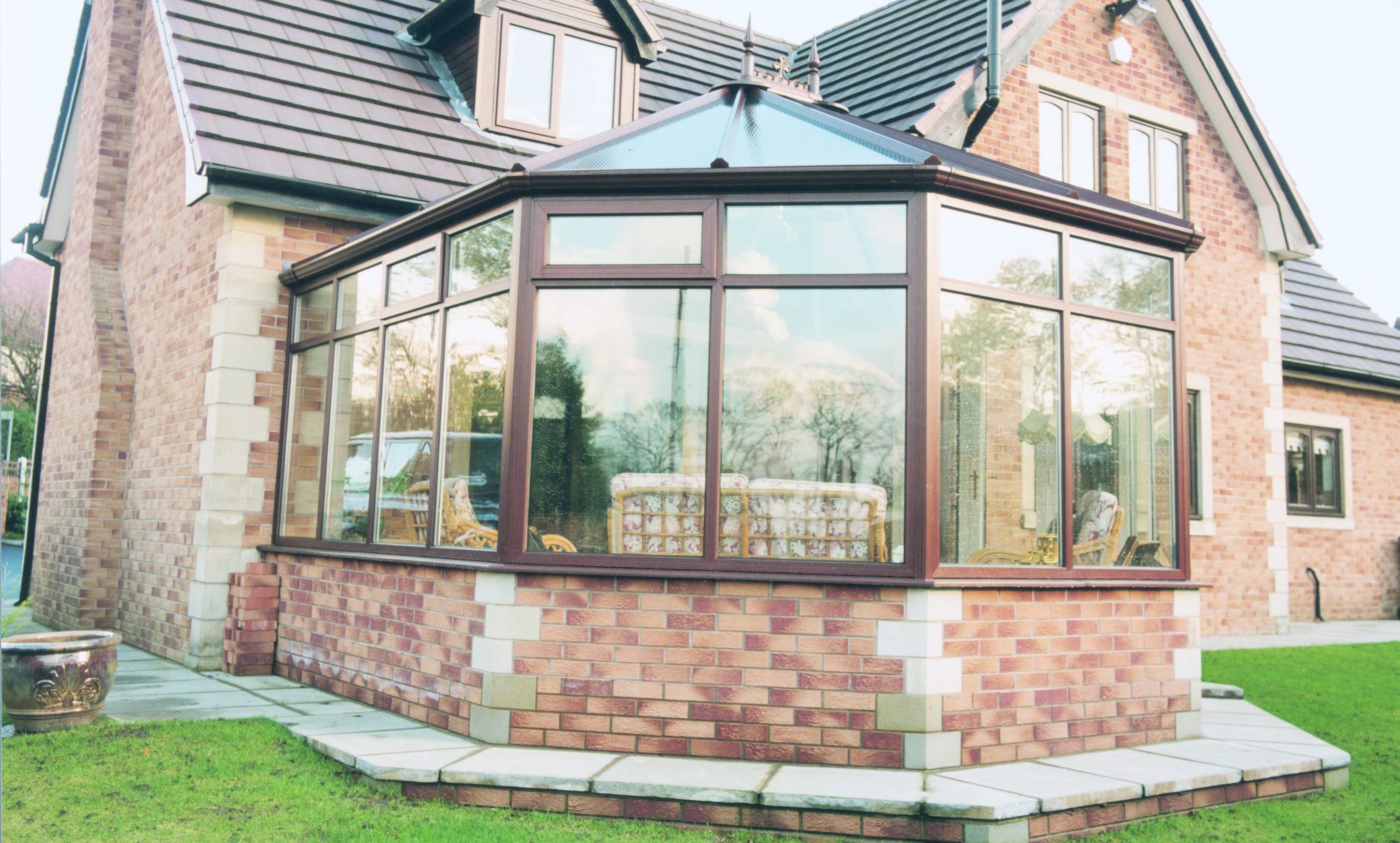 victorian conservatory glass roof