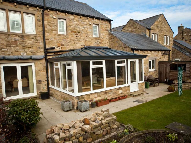 glass conservatory Lymington