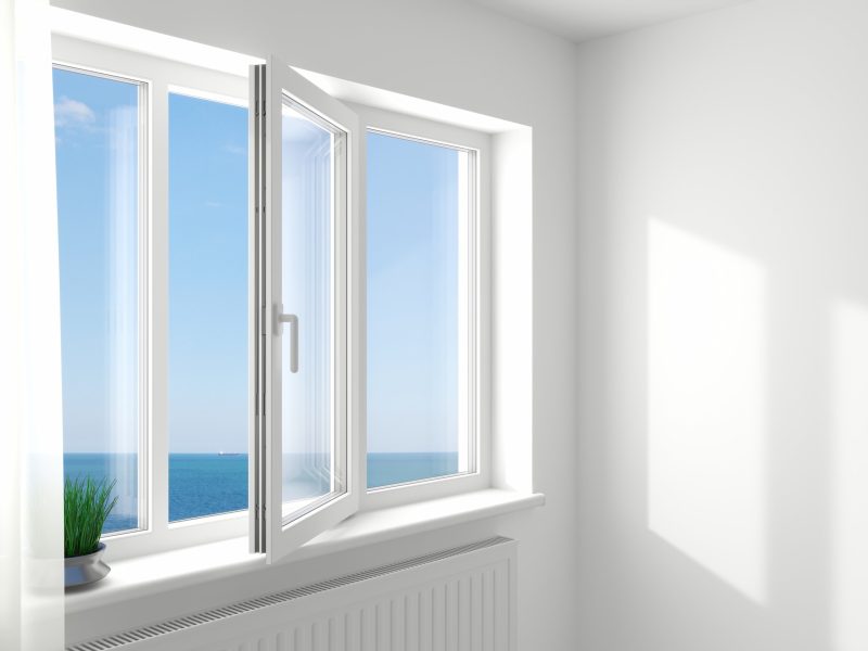 White double glazing windows in Wimborne.